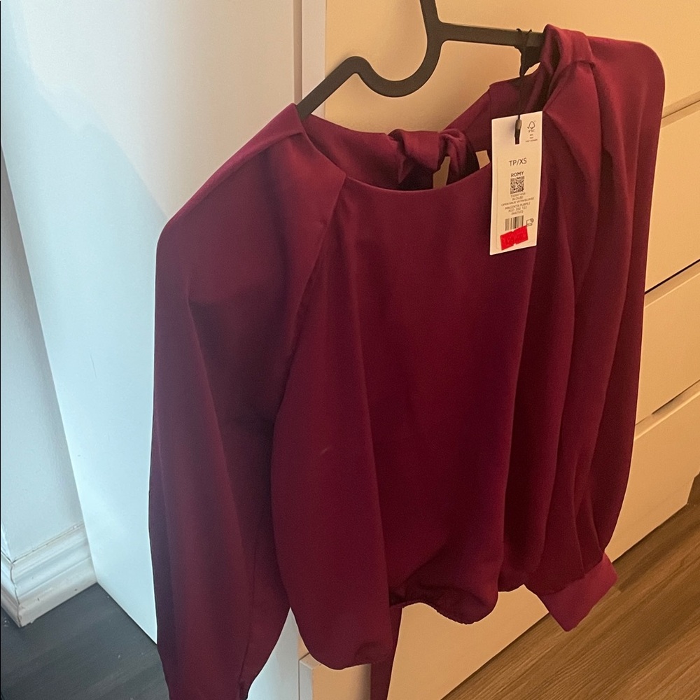 Dynamite Rich Purple Blouse